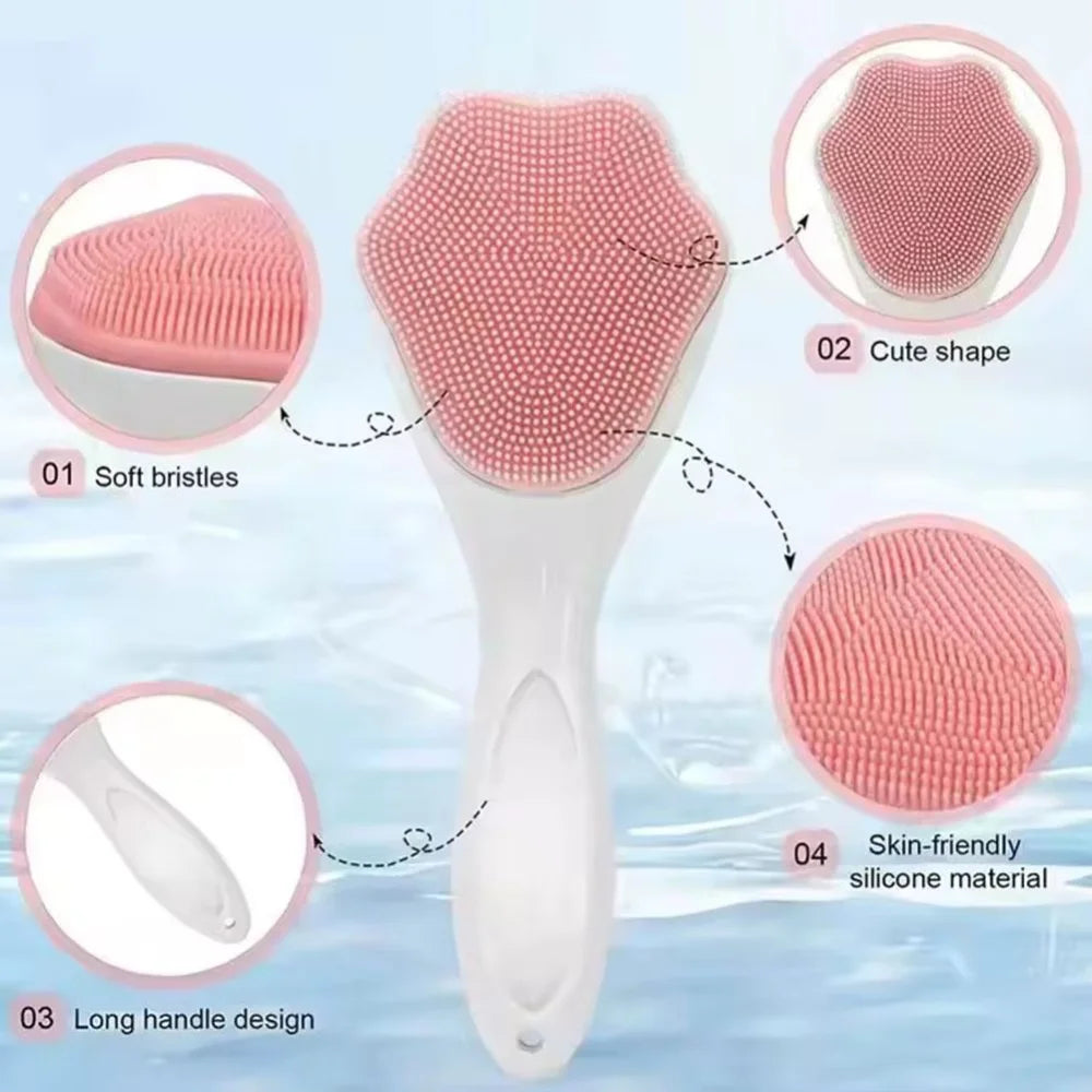 Silicone Face Scrubber Brush – Deep Cleansing Facial Brush