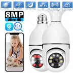 WiFi Bulb Camera 360° – HD Security Camera with Mobile App
