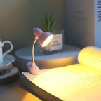 Mini LED Study Lamp – Portable Flexible Desk Light for Reading & Study