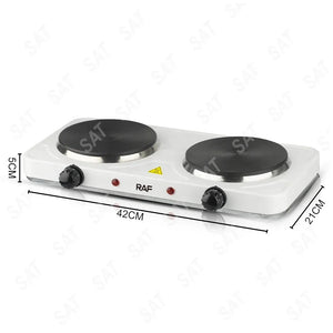 Electric Stove – 2000W Dual Burner Hot Plate | Portable Cooking Stove