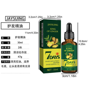 7 Day Ginger Hair Oil – Hair Growth, Anti Hair Fall & Strong Healthy Hair Solution