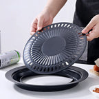 Stove Top BBQ Grill Pan – Non-Stick Portable Grill for Gas Stove | Indoor BBQ & Steak Grill Plate