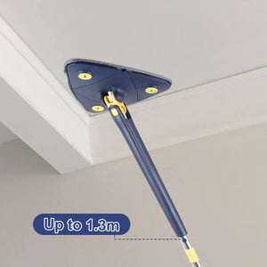 Triangle 360° Mop Refill Pad – Microfiber Replacement Head for Corner Mop