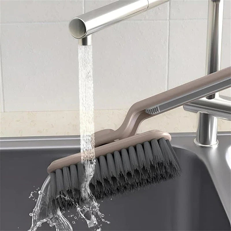 (Pack of 2) 3-in-1 Gap Cleaning Brush – V-Shaped Tile & Corner Scrubber