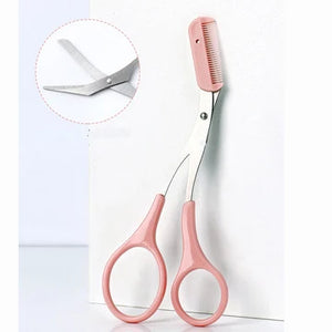 Eyebrow Scissors with Comb – Precision Brow Trimming Tool for Perfect Shape