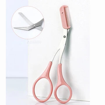 Eyebrow Scissors with Comb – Precision Brow Trimming Tool for Perfect Shape