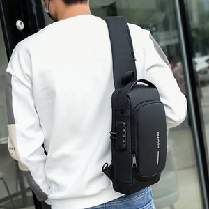 Black bag cross shoulder Fashion Sport Bag