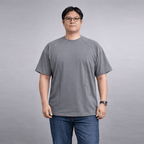 SlimAura Men’s Premium Cotton T-Shirt – Soft, Breathable & Comfortable Fit