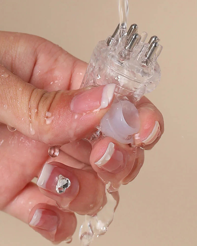 Hair Oil Applicator Bottle – Scalp Massage Oil Comb Dispenser | Precise & Mess-Free Hair Oiling Tool