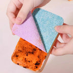 Pack of 2 Rainbow Microfiber Reusable Dishcloth – Multi-Purpose Kitchen Cleaning Cloth
