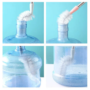 Long Bottle Cleaning Brush – Flexible Deep Cleaning Brush for Bottles & Jugs