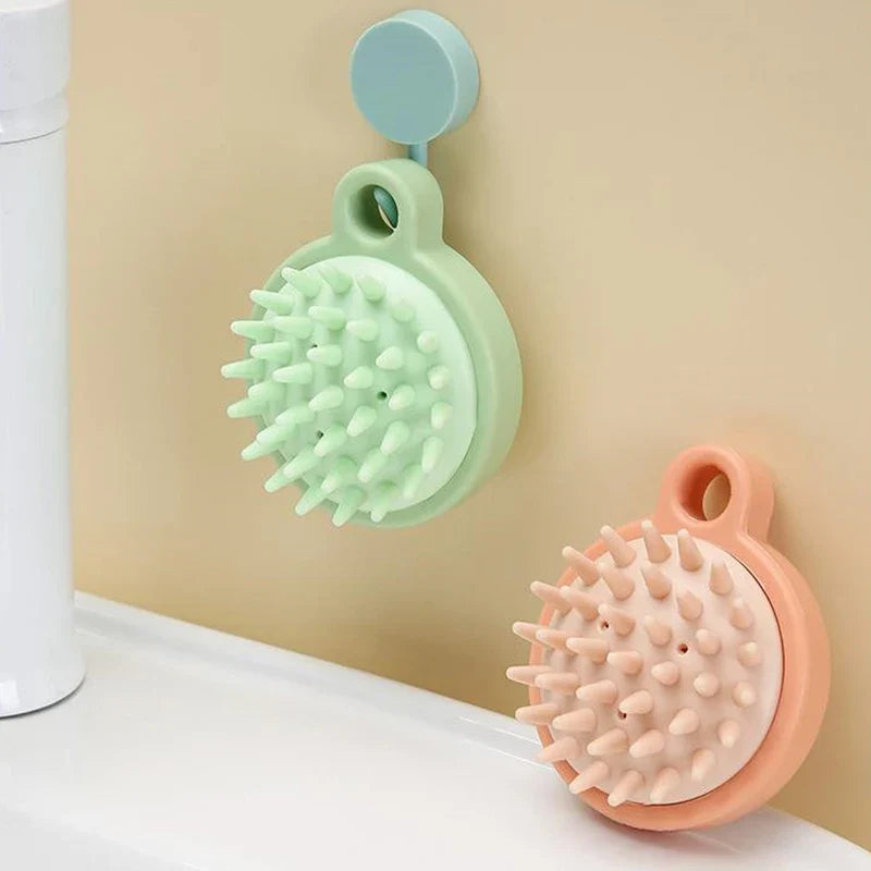 Pack of 2 Silicone Scalp Massage Shampoo Brush – Soft Hair & Scalp Cleaner