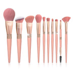 BH Cosmetics 12pcs Makeup Brush Set with Bucket Holder – Super Soft Professional Cosmetic Brushes Kit
