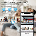 WiFi Bulb Camera 360° – HD Security Camera with Mobile App