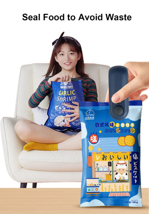 Mini Snack Bag Sealer – Portable Heat Sealer | Food Fresh Keeping Machine
