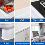 PVC Sealing Strip Tape – Waterproof Kitchen & Bathroom Gap Seal (Self-Adhesive)