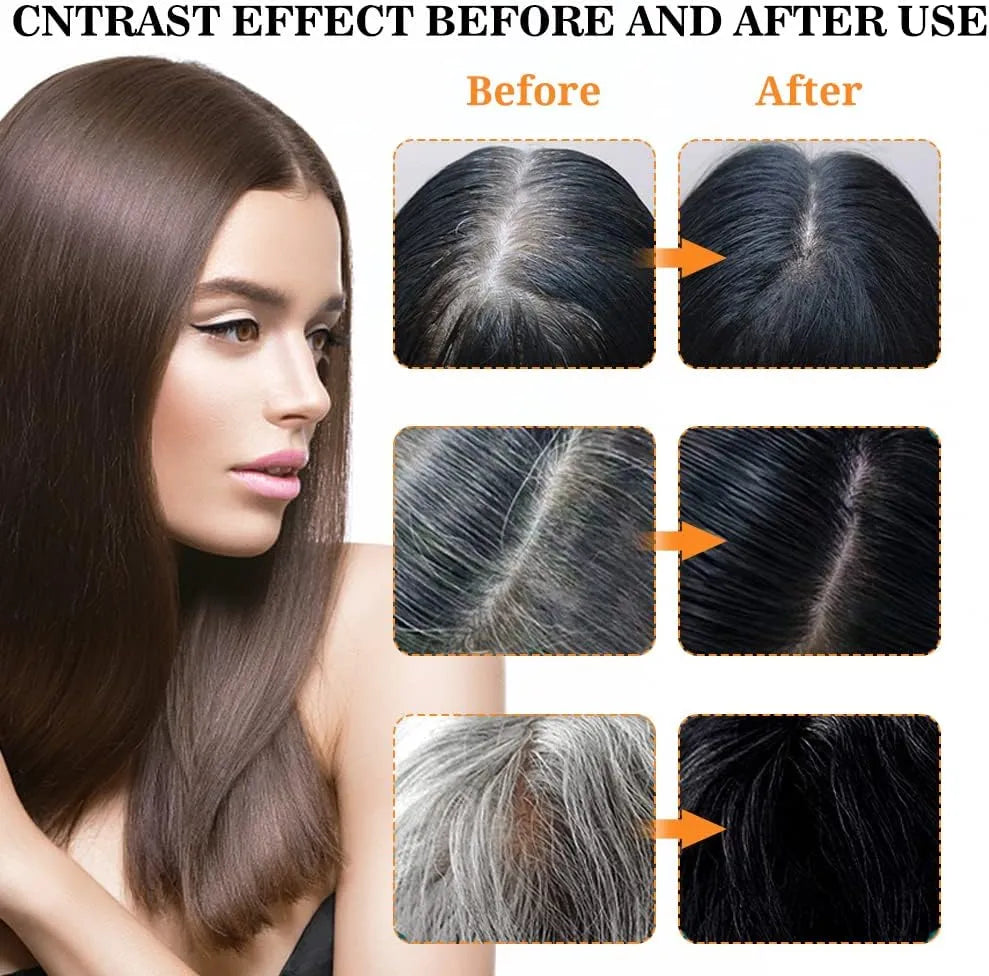 Black Hair Oil – Ganoderma Nutrient Natural Darkening Oil