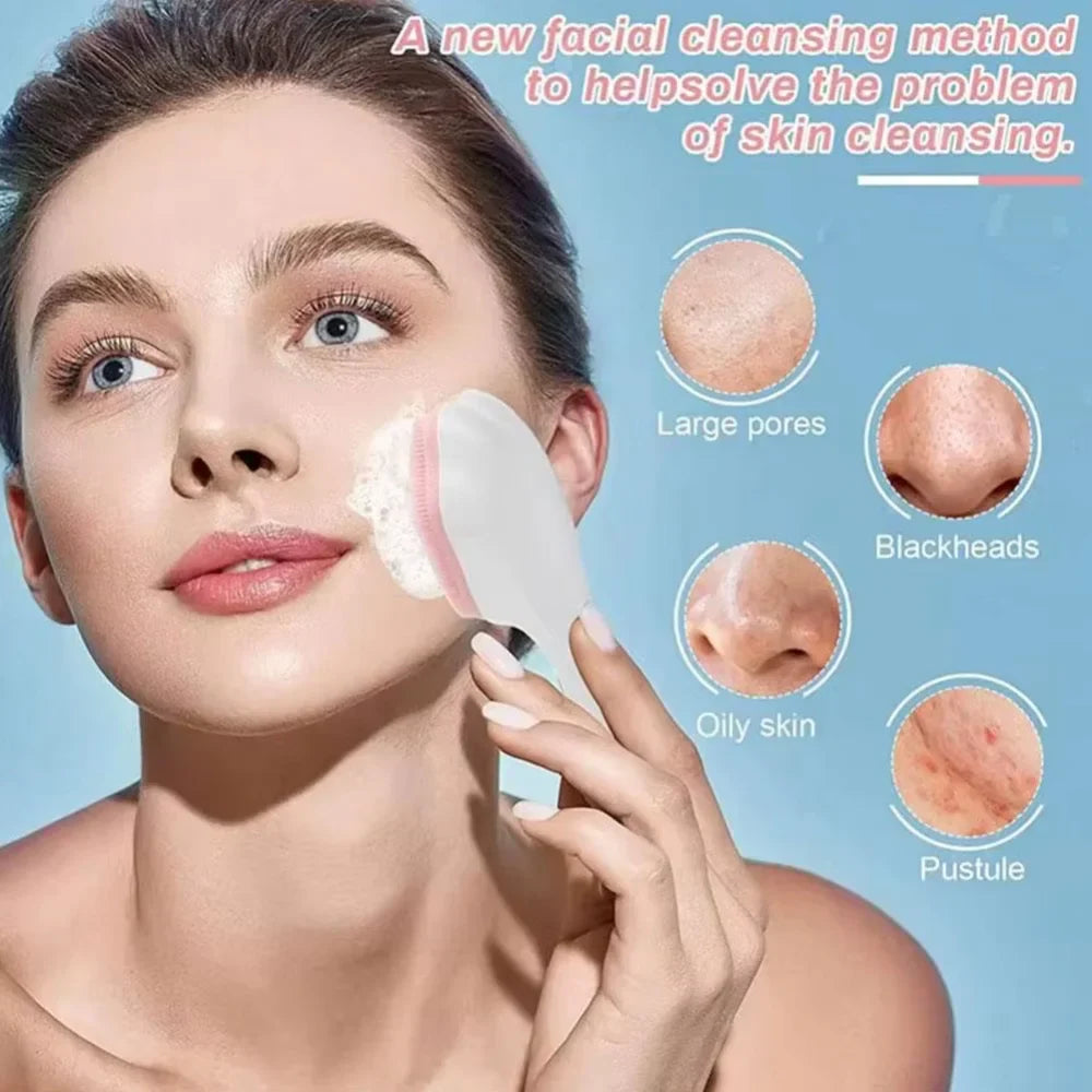 Silicone Face Scrubber Brush – Deep Cleansing Facial Brush