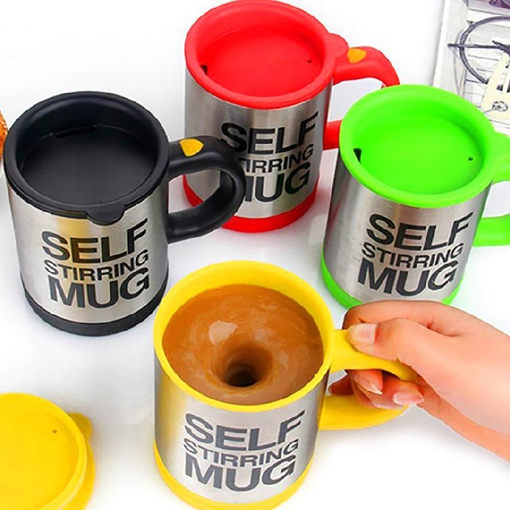 Self Stirring Coffee Mug – Automatic Mixing Cup | Electric Coffee, Tea & Milk Mug