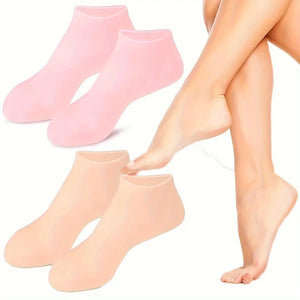 Silicone Gel Heel Socks – Crack Heel Repair & Moisturizing Foot Care Socks