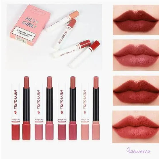 Matte Lipstick Set Pack of 4 – Long Lasting Smooth Lip