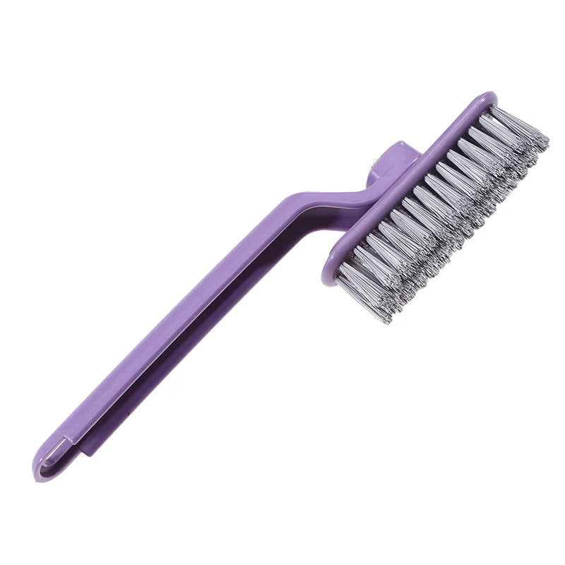 (Pack of 2) 3-in-1 Gap Cleaning Brush – V-Shaped Tile & Corner Scrubber