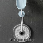 Pack of 2 360° Rotating Soap Holder with Drain – Wall Mounted Self Draining Soap Dish