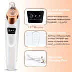 Electric Blackhead Remover Vacuum – Pore Cleaner & Acne Suction Device (5 Heads)