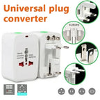 Universal Travel Adapter with USB Charging Ports – Worldwide Plug Converter | Fast Charging Multi Plug