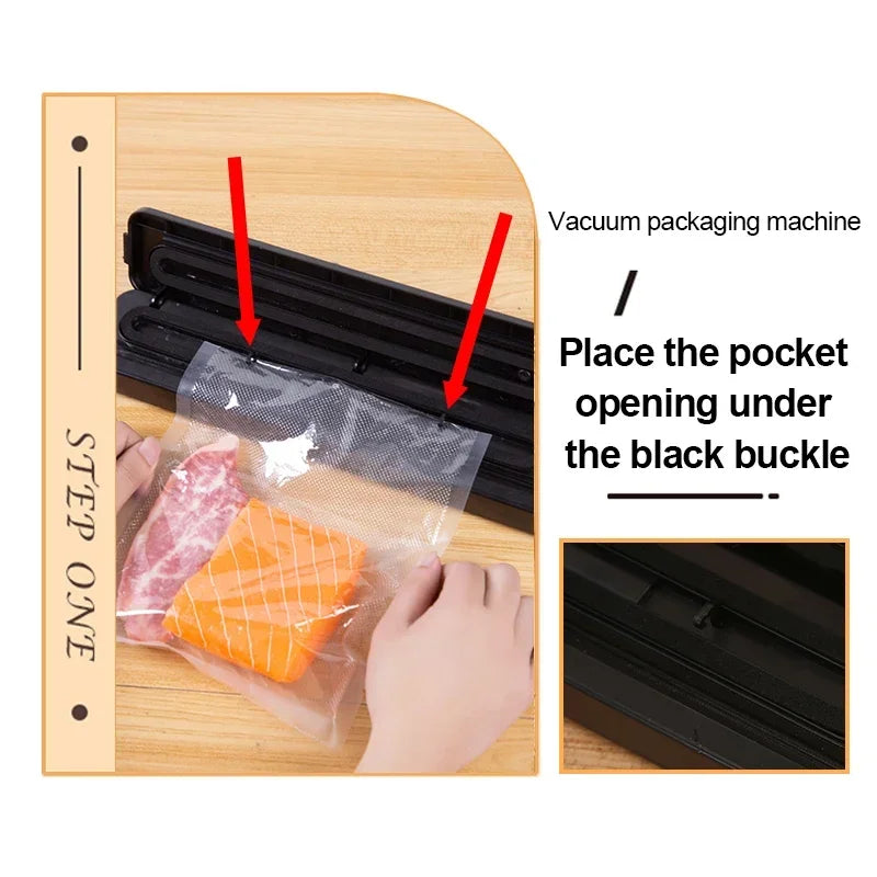 Vacuum Sealer Machine – Automatic Food Saver | Fresh Storage Sealing