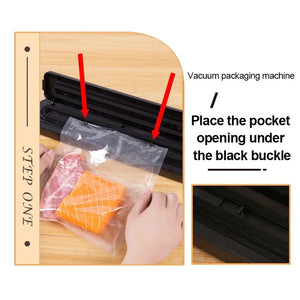 Vacuum Sealer Machine – Automatic Food Saver | Fresh Storage Sealing