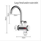 Instant Electric Faucet Water Heater – 3 Second Hot Water Tap with Digital Display