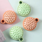 Pack of 2 Silicone Scalp Massage Shampoo Brush – Soft Hair & Scalp Cleaner