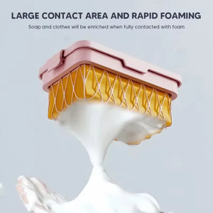Pack of 2 Non-Slip Base Soap Holder Quick Draining Double Layer