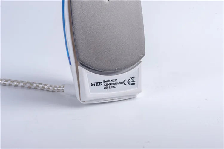 Electric Travel Iron 700W – Portable Clothes Iron | Mini Lightweight Steam/Dry Iron for Travel