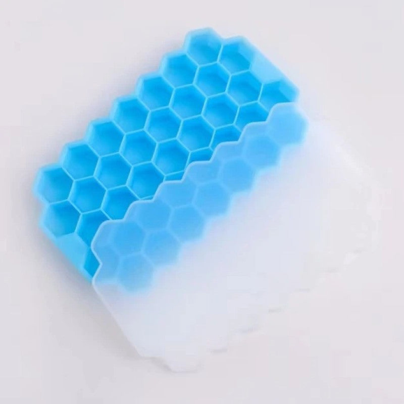 Silicone Ice Cube Tray with LED Effect – Flexible Ice Mold for Drinks | Reusable Ice Cube Maker