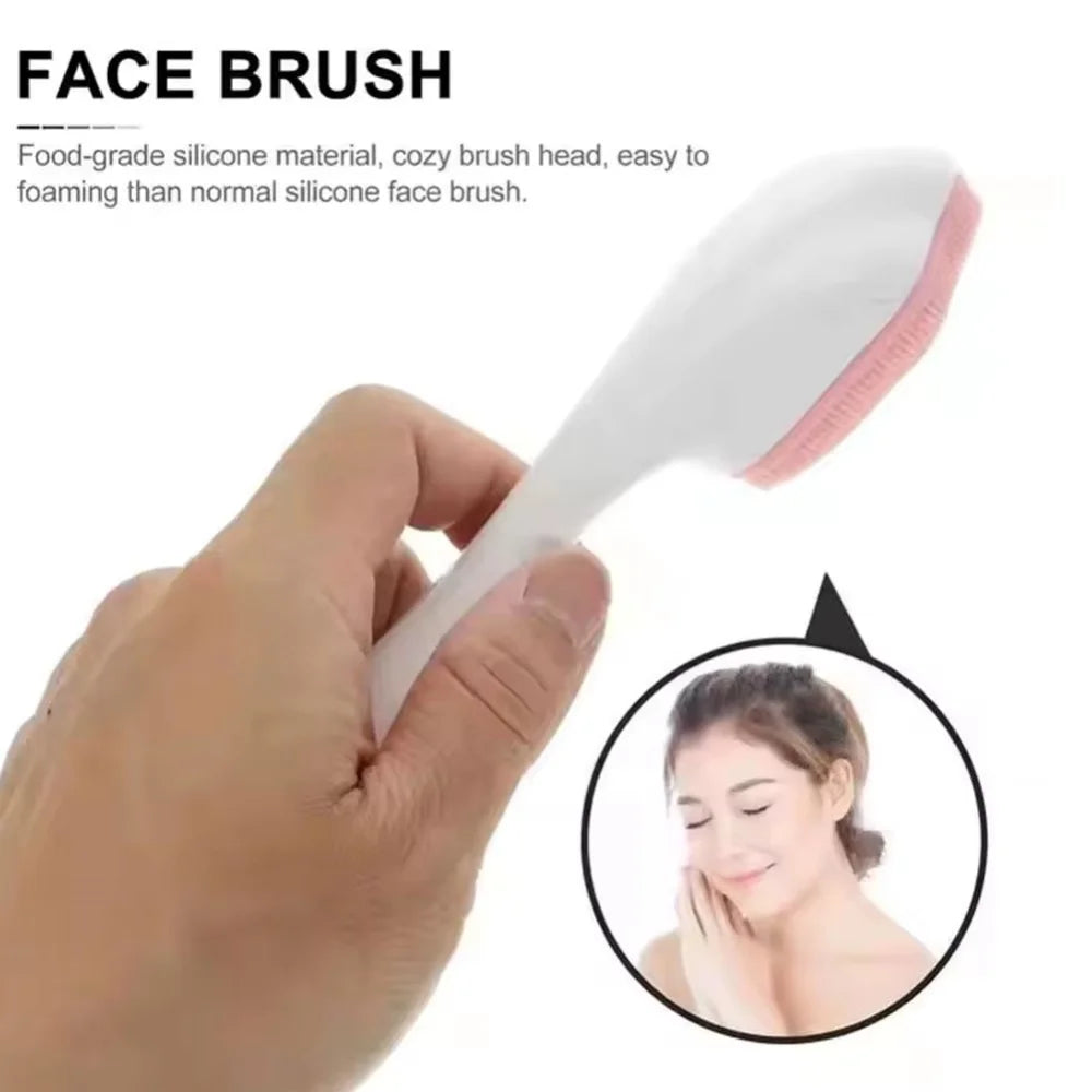 Silicone Face Scrubber Brush – Deep Cleansing Facial Brush