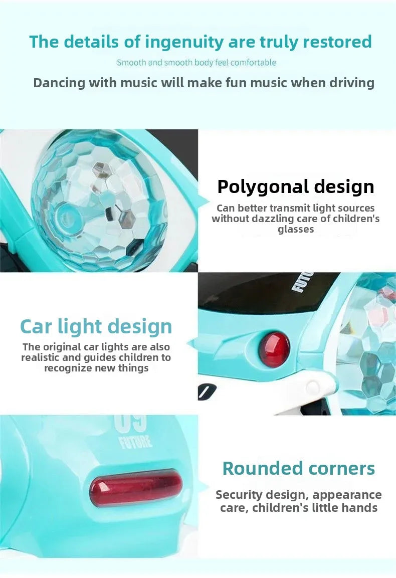 Future 09 Electric Toy Car for Kids – Light & Music Drift Car Toy