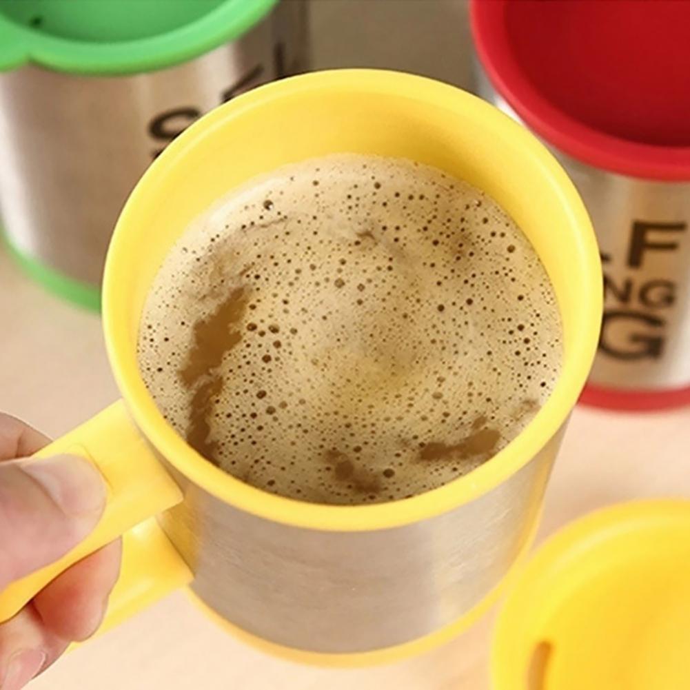 Self Stirring Coffee Mug – Automatic Mixing Cup | Electric Coffee, Tea & Milk Mug