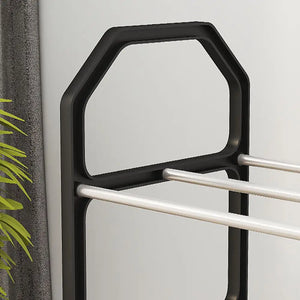 4 Tier Shoe Rack – Space Saving Shoe Organizer Shelf for Home & Entryway