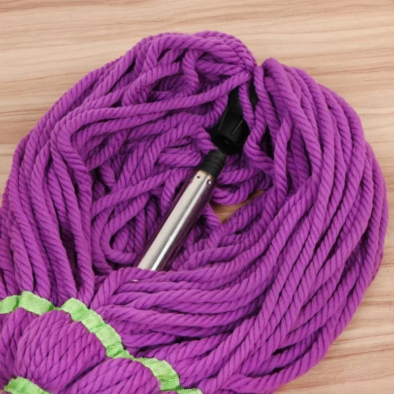 Twist Mop Wring-Out – Hand Press Floor Cleaning Mop with Super Absorbent Head