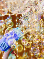 32 Hole Bubble Gun Bazooka for Kids – Automatic Bubble Blaster Toy