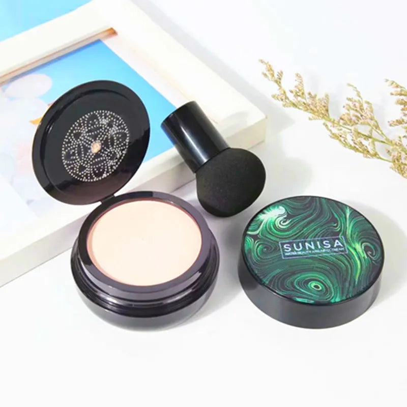 Air Cushion CC Cream Foundation – Mushroom Head Makeup for Flawless Natural Glow