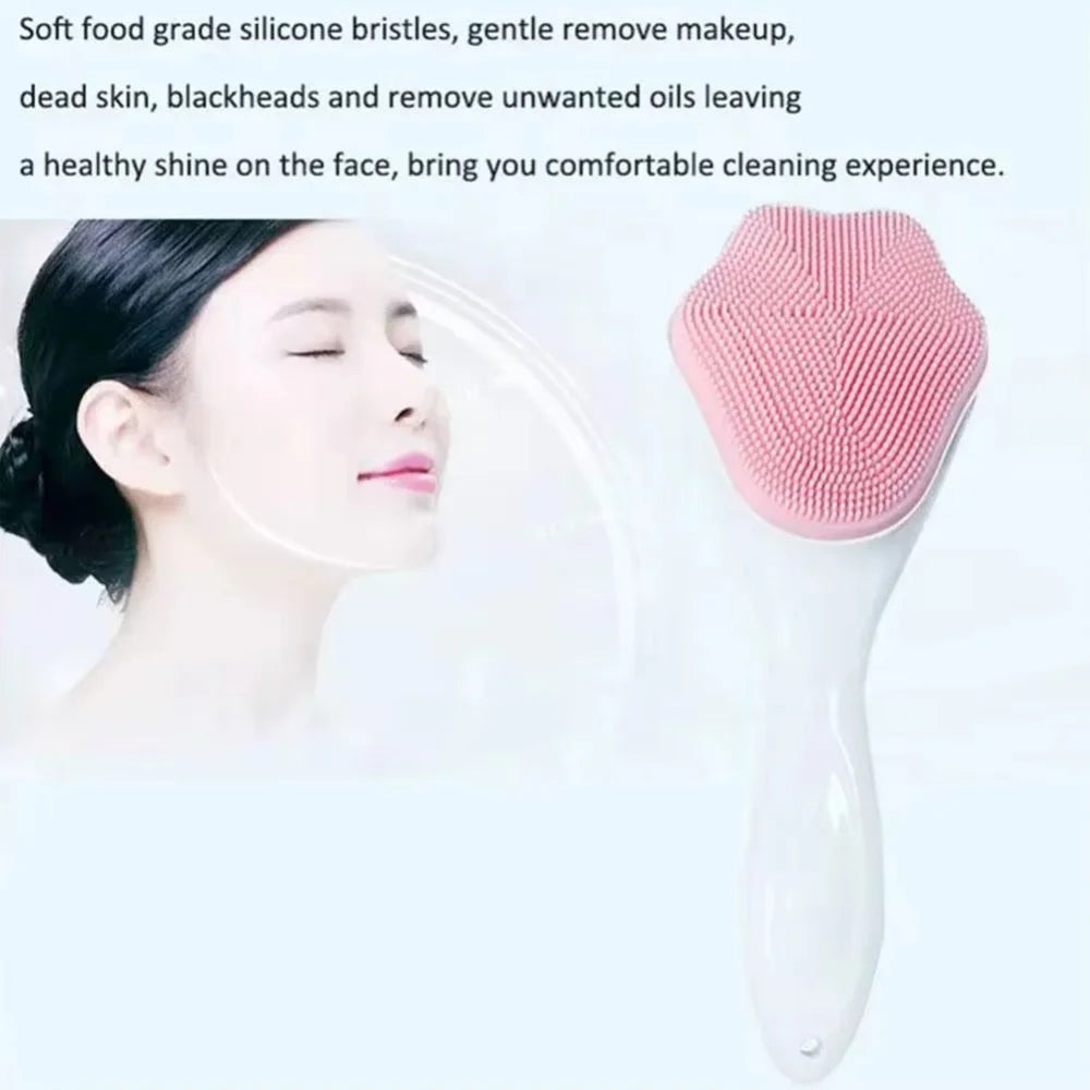 Silicone Face Scrubber Brush – Deep Cleansing Facial Brush