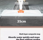 Spray Mop Aurora – Flat Floor Cleaner with Built-in Water Spray | Reusable Microfiber Mop