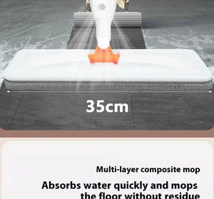 Spray Mop Aurora – Flat Floor Cleaner with Built-in Water Spray | Reusable Microfiber Mop