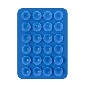 Pack of 3 Silicone Mobile Suction Pad – Strong Grip Anti-Slip Phone Holder (Reusable Stick Pad)