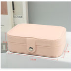 Large Leather Jewellery Box – Premium Organizer Case for Rings, Necklaces & Accessories