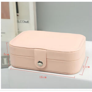 Large Leather Jewellery Box – Premium Organizer Case for Rings, Necklaces & Accessories