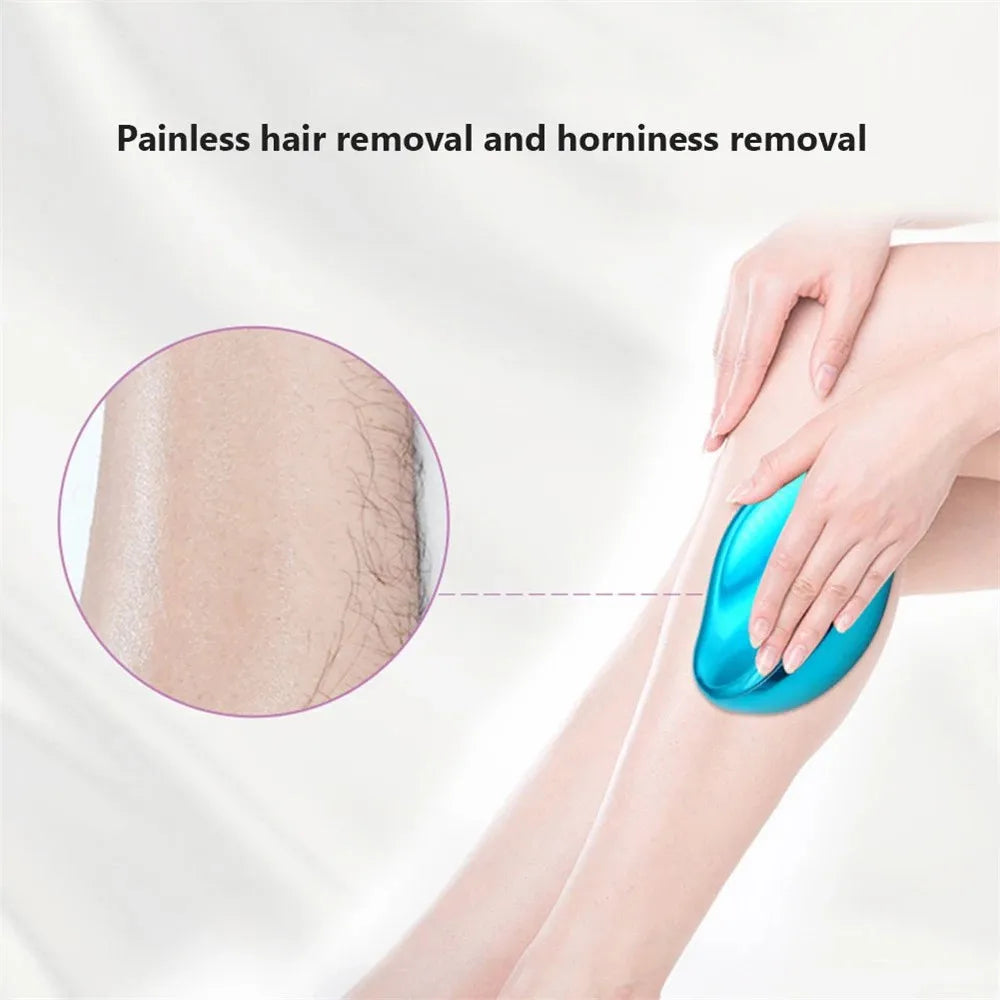 Crystal Hair Remover – Painless Nano Glass Hair Removal Tool for Smooth Skin